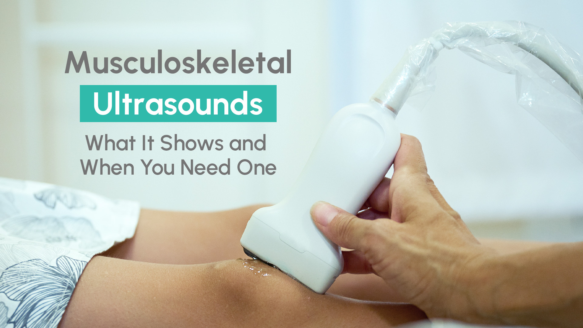 Musculoskeletal Ultrasound
